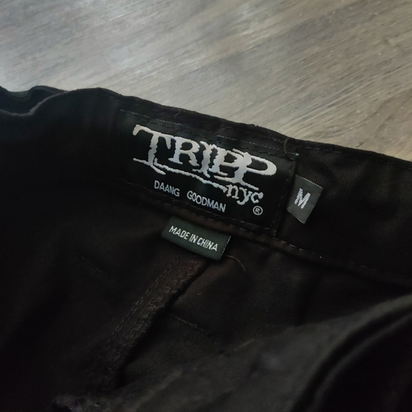 *SOLD* NWOT tripp nyc metallic silver biotech pants (m) - Picture 5 of 7